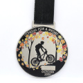 Медальоны медали полумарафона финишера ленты награды мягкой эмали металла 3Д изготовленные на заказ мягкие на открытом воздухе с талрепом